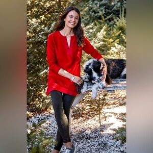 J. Jill High-Rise Ponte Knit Leggings Size Medium